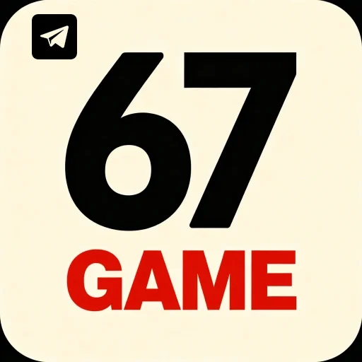 Canal oficial da 67game no Telegram